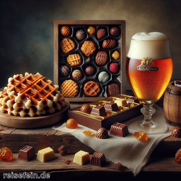  Typisch belgisch » Waffeln Bier und Schokolade