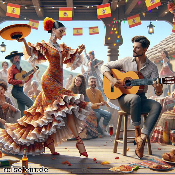  Typisch spanisch » Flamenco und Fiesta