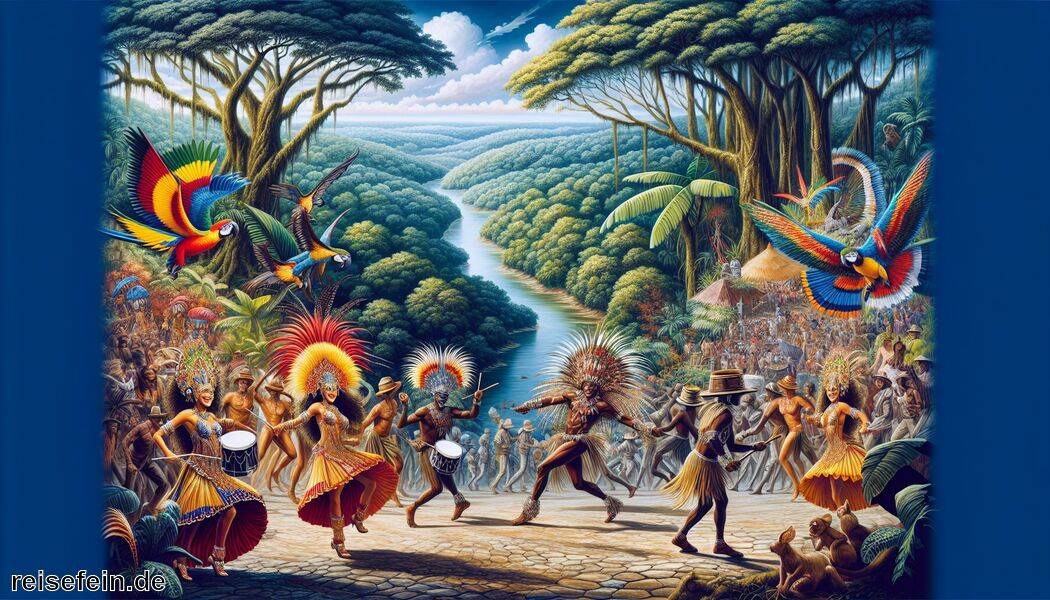 Tropischer Regenwald: Flora und Fauna - Typisch brasilianisch » Karneval und Amazonas